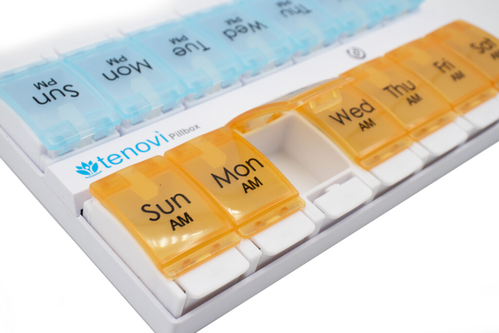 Tenovi Smart Pillbox Medication Adherence