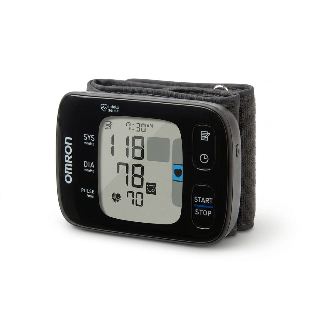 Omron wrist devices to measure blood pressure