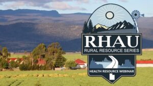 Rural Health Association of Utah (RHAU) Webinar