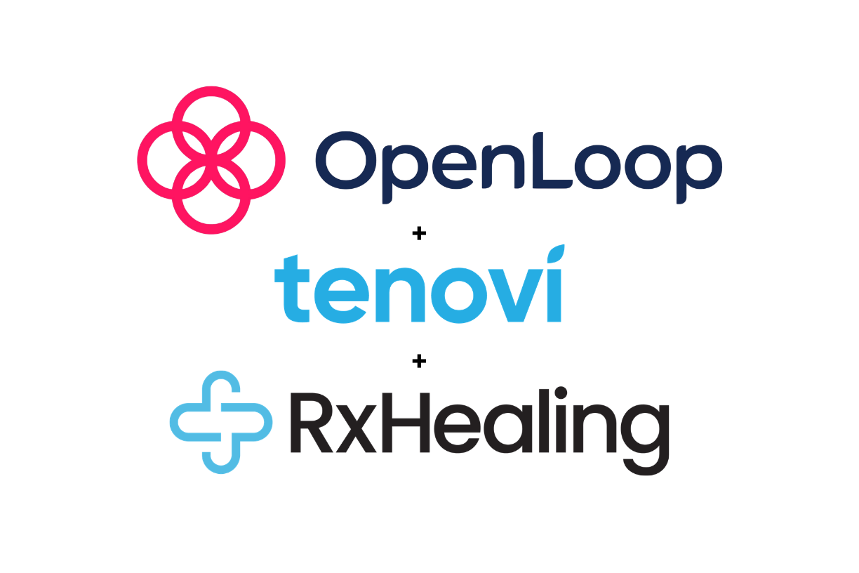 RxHealing OpenLoop Tenovi Partnership in pharmacy RPM