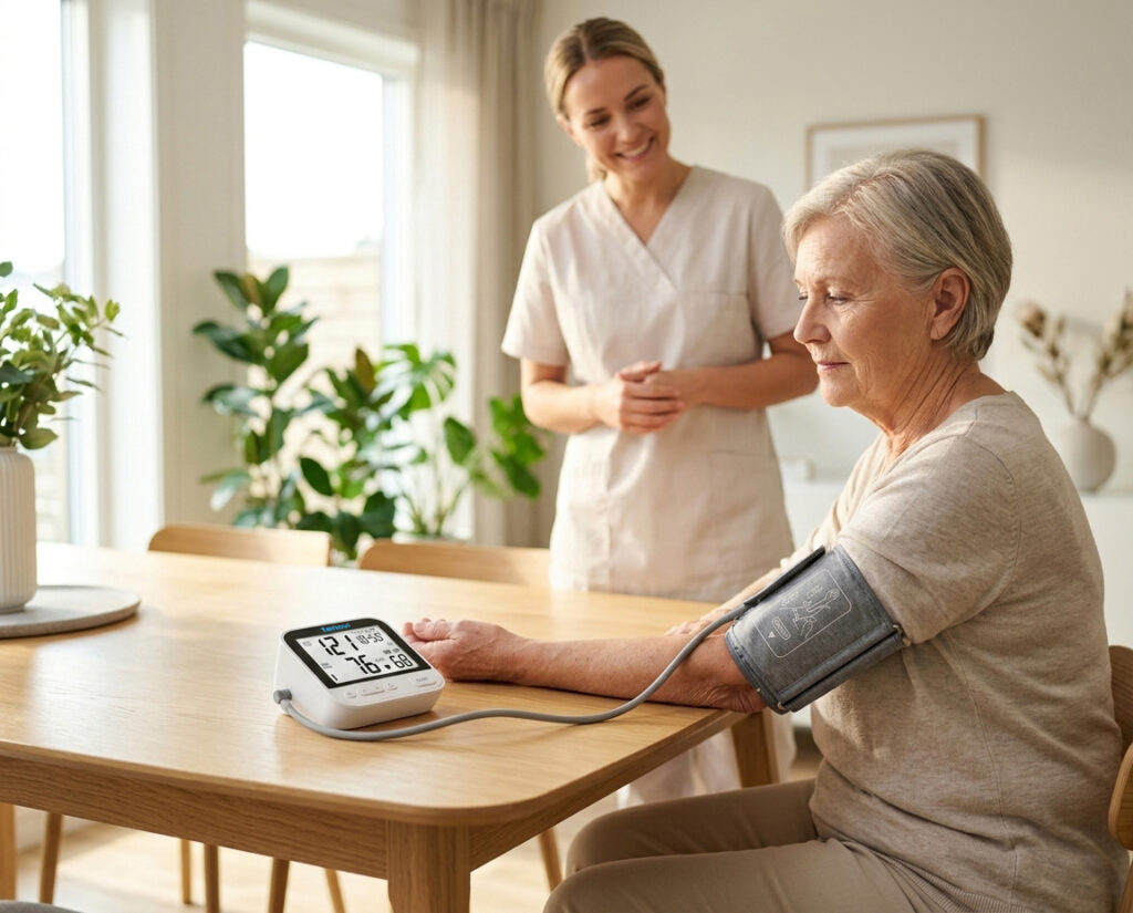 blood pressure monitor instructions from tenovi